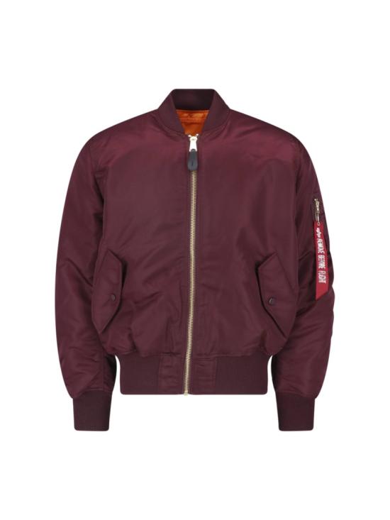 26FW 알파 봄버 자켓 100101608 Burgundy