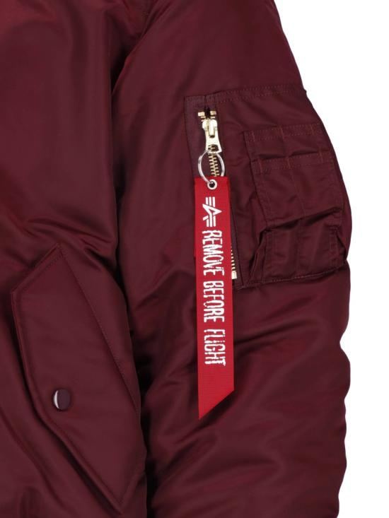 26FW 알파 봄버 자켓 100101608 Burgundy - ALPHA