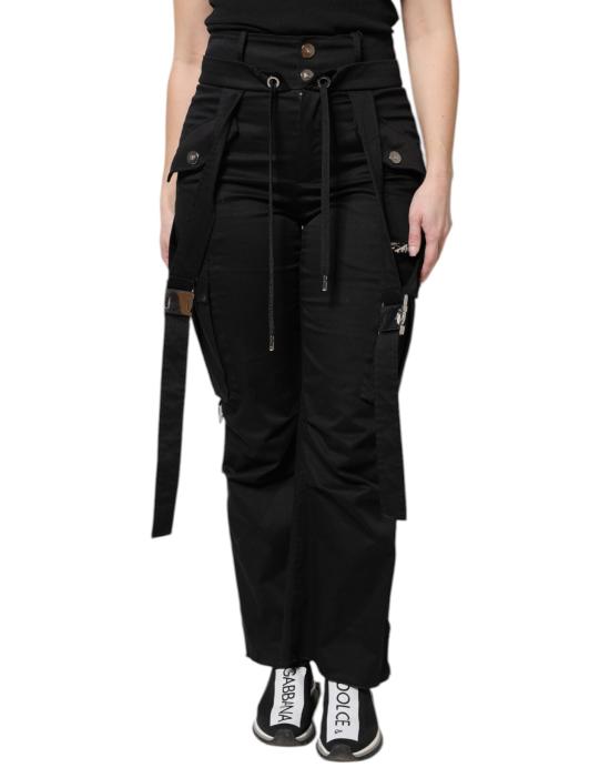  돌체앤가바나 스트레이트 팬츠 PAN75972 BLACK