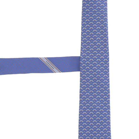 26FW 살바토레 페라가모 넥타이 351389003 Blue - SALVATORE FERRAGAMO
