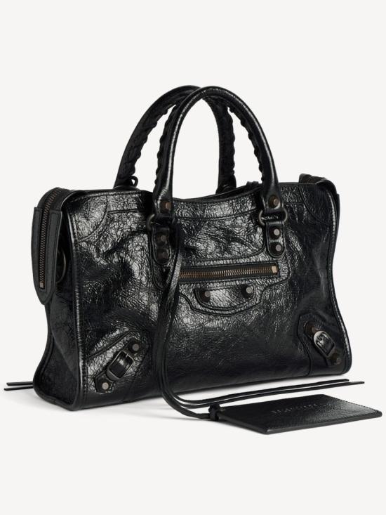 26FW 발렌시아가 르 시티 백 스몰 865762 2ACFH Black - BALENCIAGA