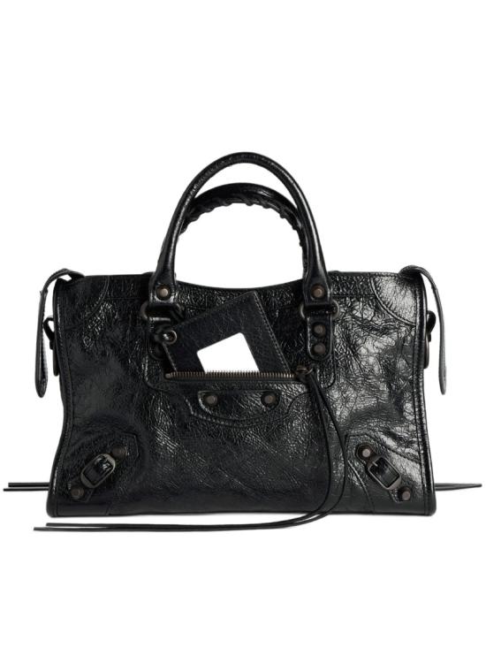 26FW 발렌시아가 르 시티 백 스몰 865762 2ACFH Black