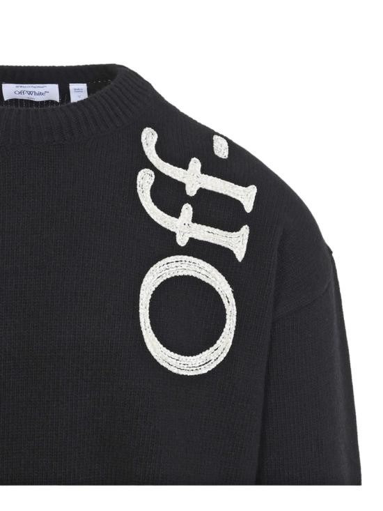 26FW 오프화이트 스웨터 44MHE213F26K001001 Black - OFF WHITE