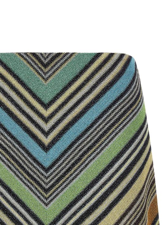 26SS 미소니 숏 스커트 MI335685BM MULTICOLOR - MISSONI