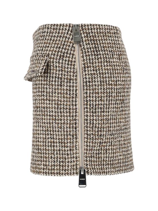 26FW 돈답 숏 스커트 G637FF0429DXXX Neutrals - DONDUP