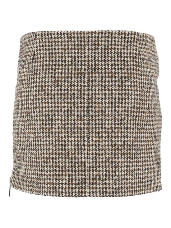 26FW 돈답 숏 스커트 G637FF0429DXXX Neutrals - DONDUP