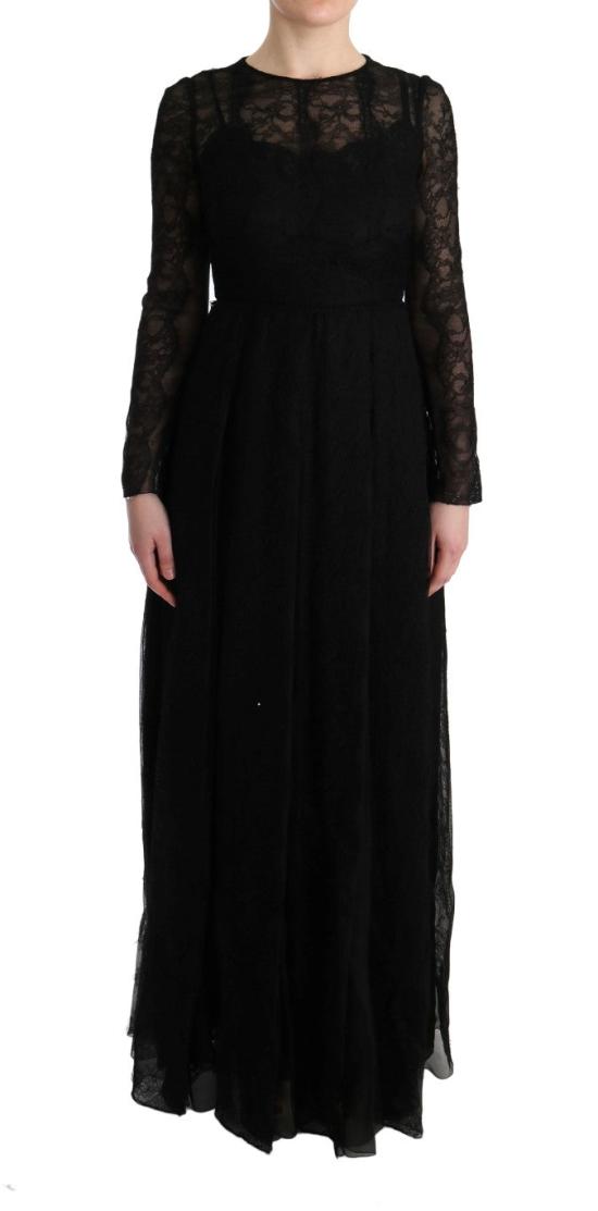  돌체앤가바나 롱 원피스 SIG60585 BLACK