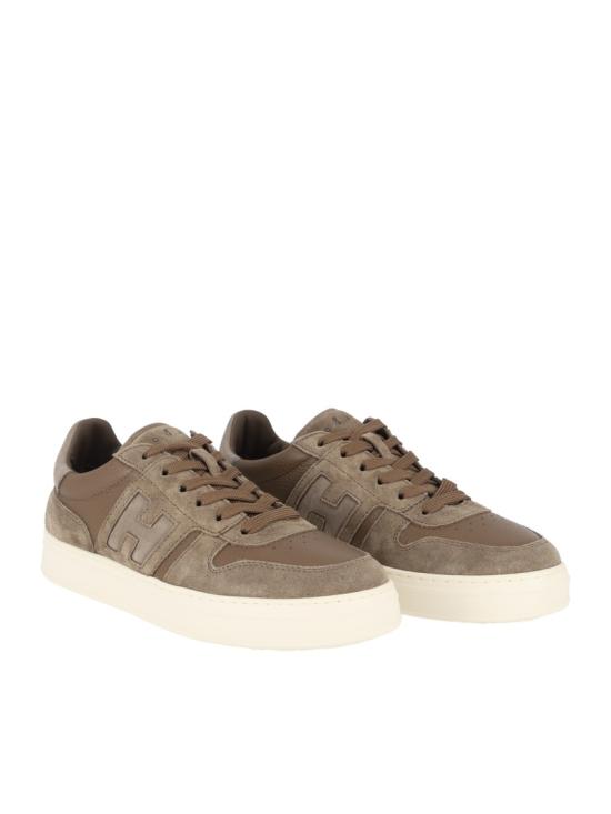 26FW 호간 스니커즈 HXM6680FZ00VGP Brown - HOGAN
