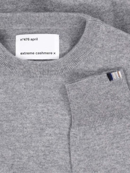 26FW 익스트림캐시미어 스웨터 APRILGOAT Grey - EXTREME CASHMERE