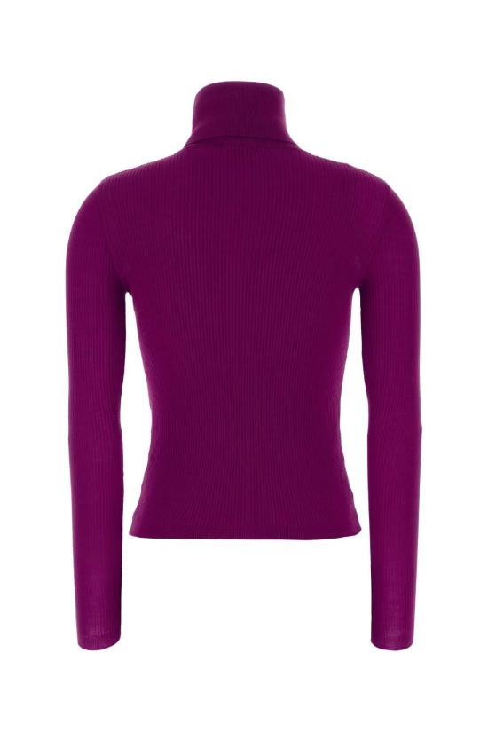 25FW 생로랑 터틀넥 637869YAPK2 5702 PURPLE - SAINT LAURENT