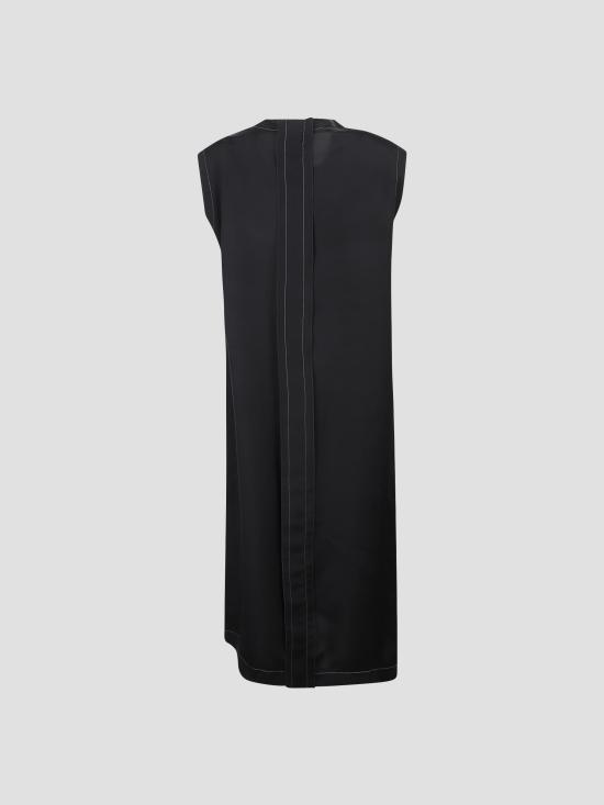 26FW 마르니 미디 원피스 ABMA1599Q0UTVA07 00N99 BLACK - MARNI