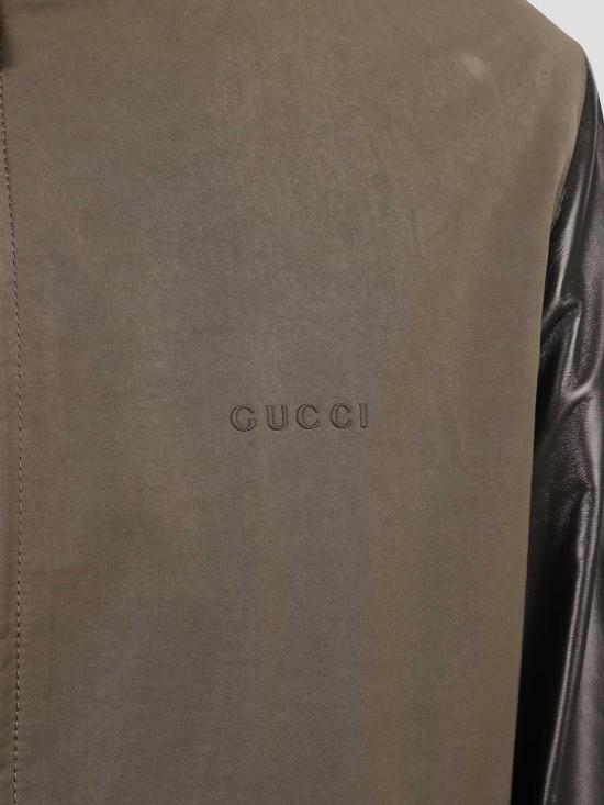 26FW 구찌 봄버 자켓 A002MYXNBDI 2037 DK CHOCOLATE FOREST - GUCCI