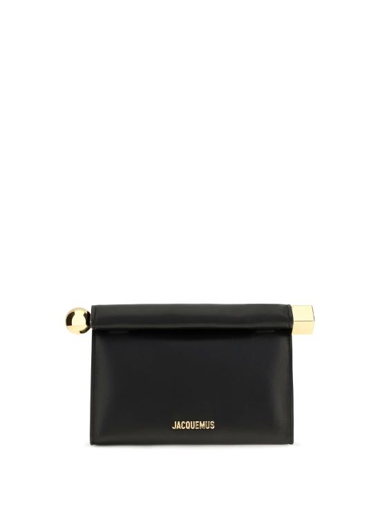 26FW 자크뮈스 클러치/파우치 BAW00472AC27L14 990 BLACK