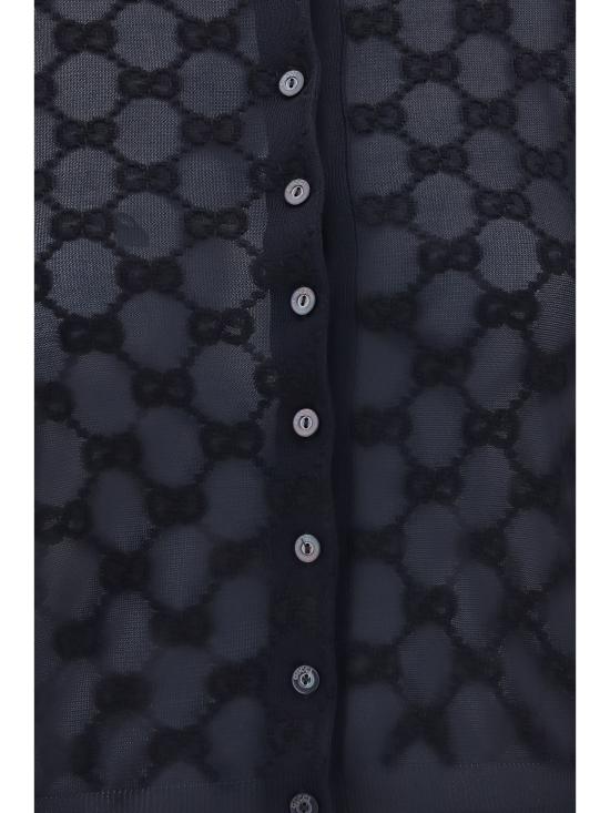 26FW 구찌 가디건 875547XKFMR 1000 BLACK - GUCCI