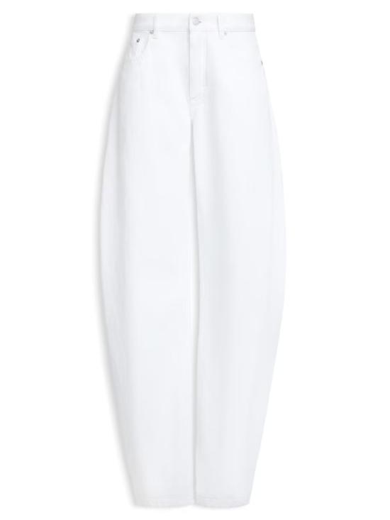 26FW 알라이아 데님 AA9P1280D027D000 White