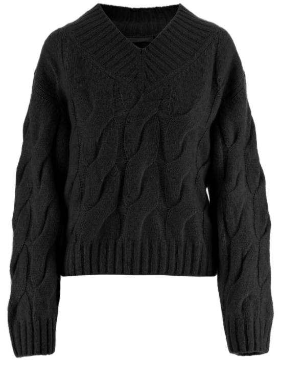 26FW 얼루드 스웨터 2657700190 Black