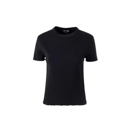  톰포드 반팔 티셔츠 TO 9237676 BLACK
