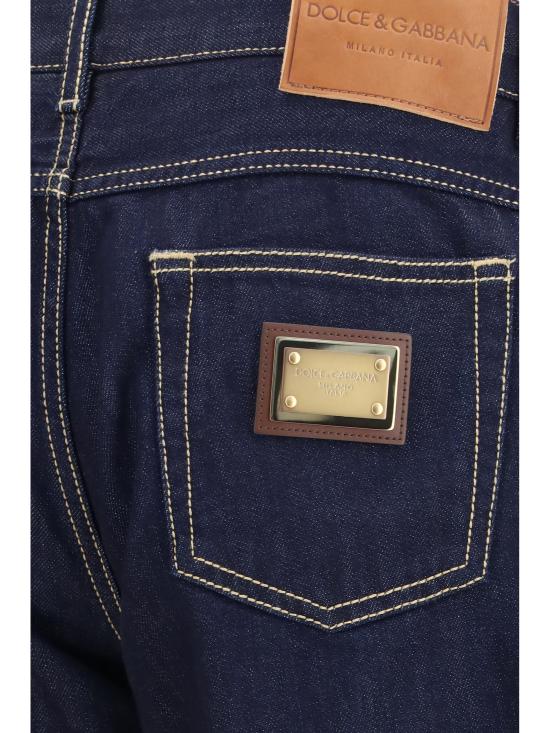 26FW 돌체앤가바나 레귤러 코튼 진 돌체앤가바나 GYJCCDG8NI2 S9001 NAVY - DOLCE & GABBANA