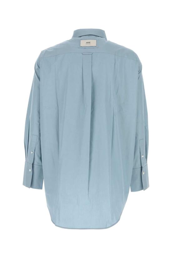 25FW 아미 긴팔 셔츠 USH779CO0063 4506 BLUE - AMI