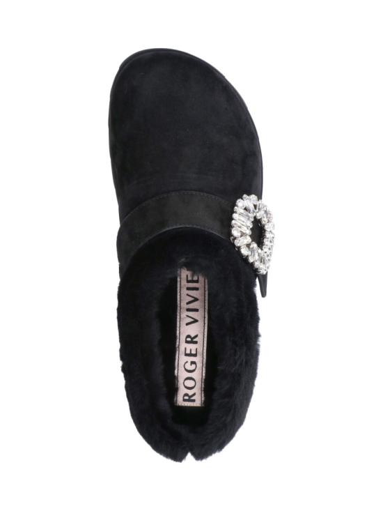 26FW 로저비비에 뮬/슬리퍼 RVW83546080OYKB999 Black - ROGER VIVIER