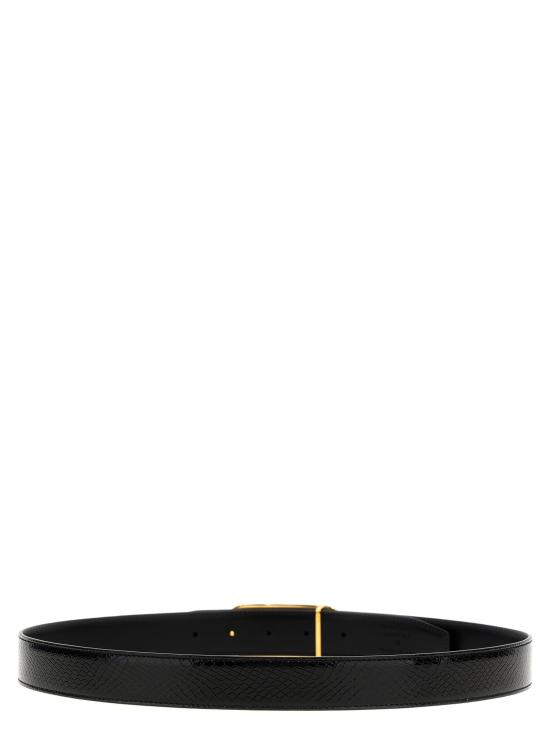  톰포드 가죽 벨트 TO304062BM BLACK - TOMFORD
