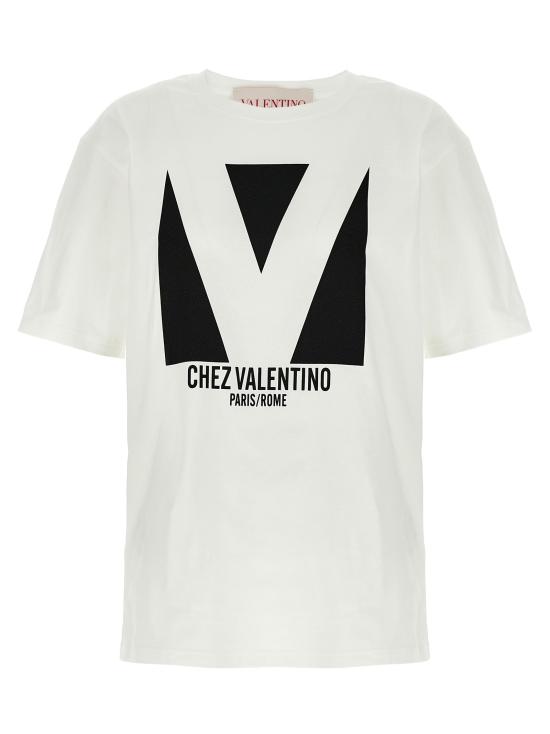  발렌티노 가라바니 반팔 티셔츠 VA301936BM WHITE