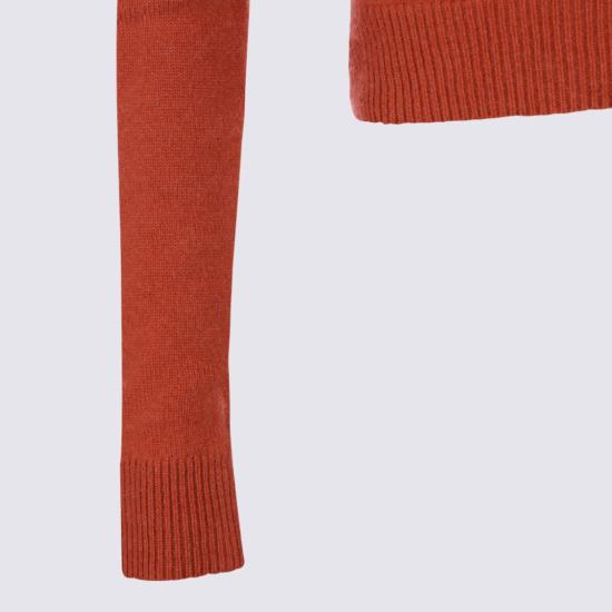 26FW 생로랑 스웨터 871009Y77LF2727 Orange - SAINT LAURENT