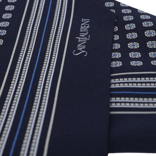26FW 생로랑 머플러/스카프 8682563Y0014188 Blue - SAINT LAURENT