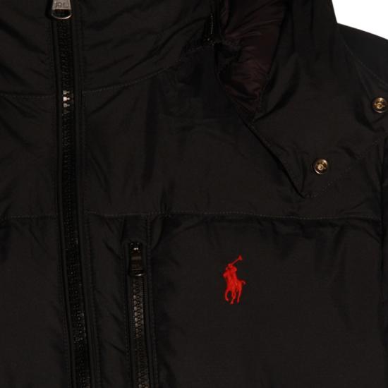 26FW 폴로 랄프로렌 고햄 다운 자켓 710968278001 Black - POLO RALPH LAUREN