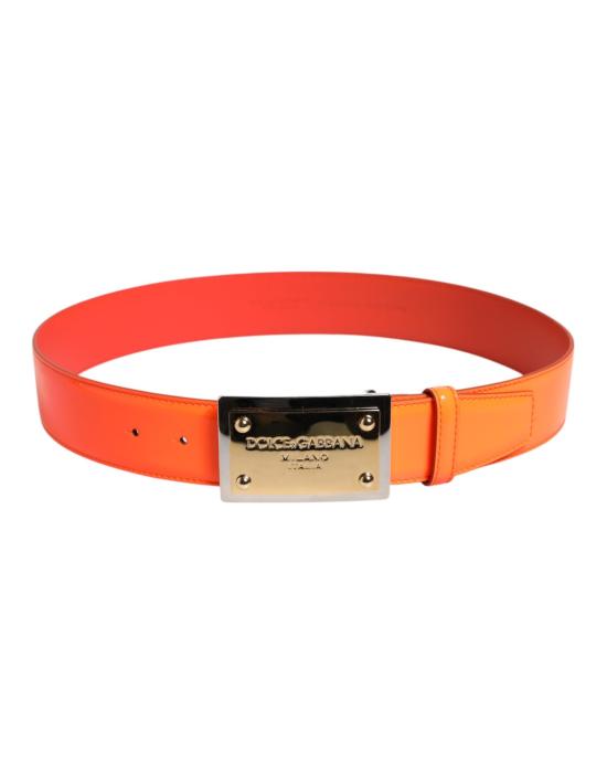  돌체앤가바나 가죽 벨트 BEL9418 ORANGE - DOLCE & GABBANA