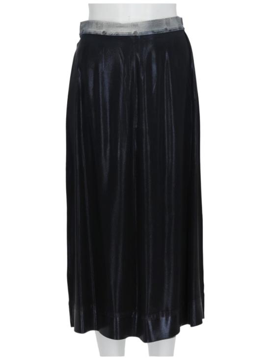 26SS 마르지엘라 포일드 미디 스커트 S51ME0051 M35533900 Black