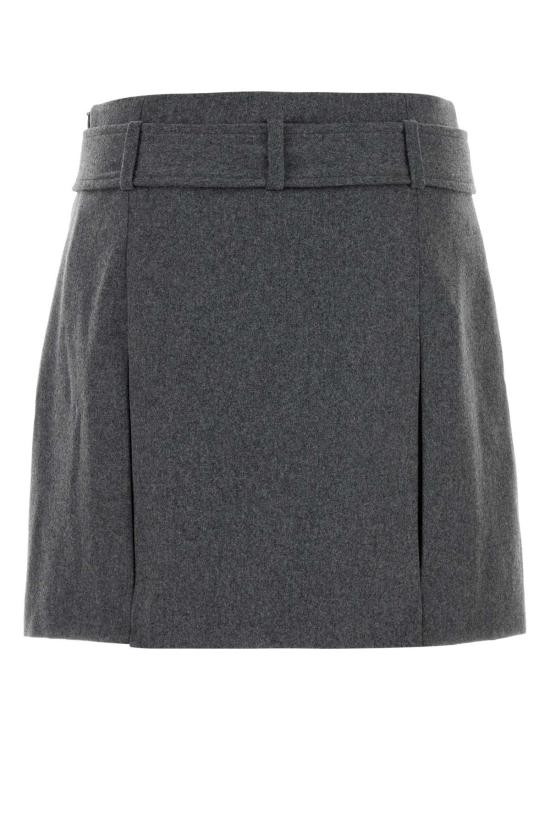 25FW 아페쎄 숏 스커트 WOAPNF06464 PLA GRAY - A.P.C.