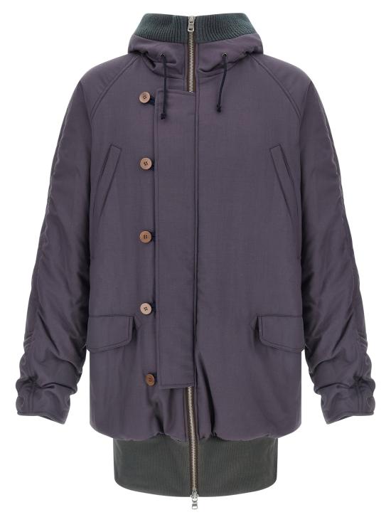 25FW 마리아노 자켓 MA322993BM PURPLE