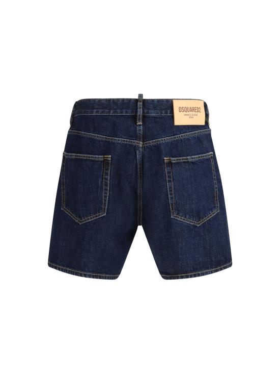 26SS 디스퀘어드2 데님 숏팬츠 S74MU0936S30833 470 NAVY - DSQUARED2