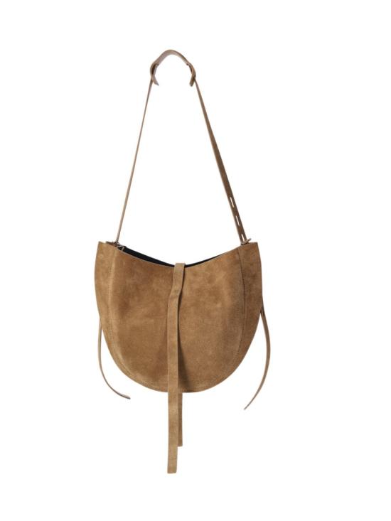 26FW 미노보시 숄더백 PRLIZZIESUEDEC1202 Brown - MINOBOSSI