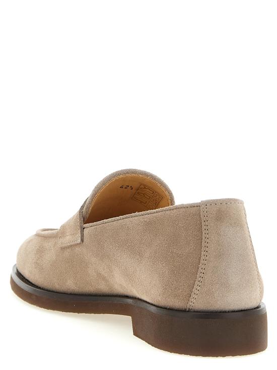 26FW 브루넬로 쿠치넬리 로퍼 BR337369BM GRAY - BRUNELLO CUCINELLI