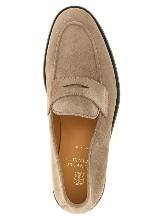 26FW 브루넬로 쿠치넬리 로퍼 BR337369BM GRAY - BRUNELLO CUCINELLI