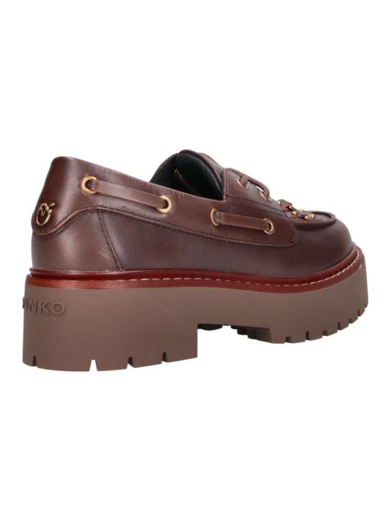 26FW 핑코 로퍼 SD0561P056L72 Brown - PINKO