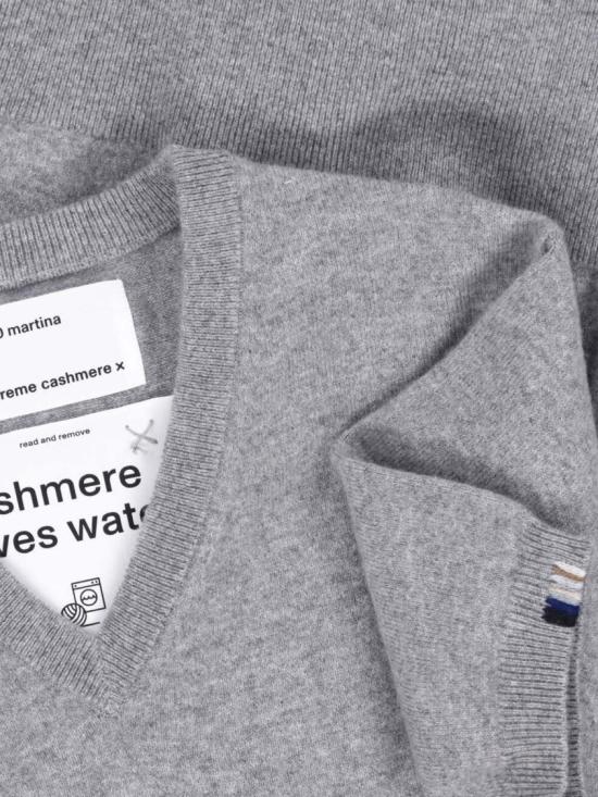 26FW 익스트림캐시미어 스웨터 MARTINAGOAT Grey - EXTREME CASHMERE