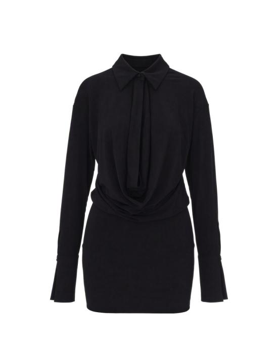 26FW 안다마네 숏 원피스 8082841 Black