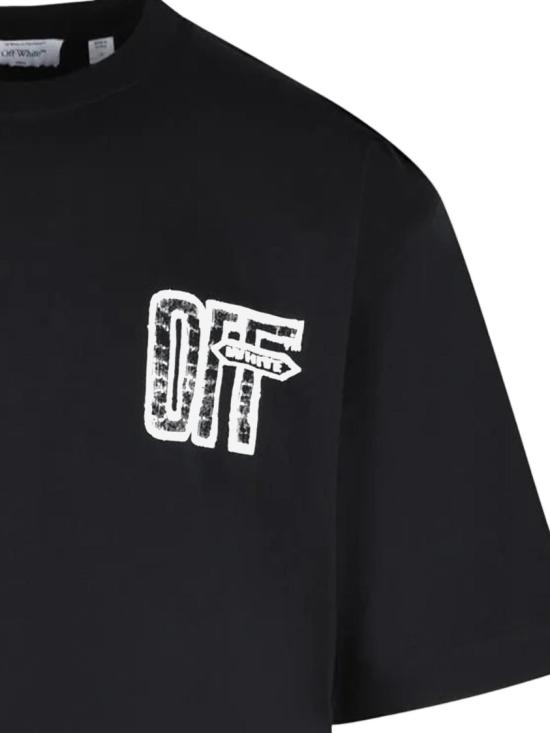 26FW 오프화이트 반팔 티셔츠 44MAA120F26J00Y001 Black - OFF WHITE