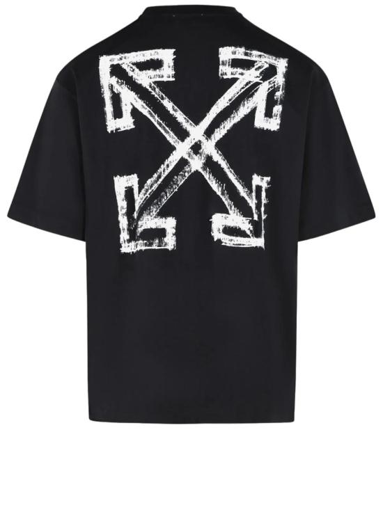26FW 오프화이트 반팔 티셔츠 44MAA120F26J00Y001 Black - OFF WHITE