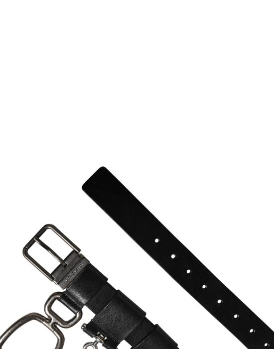  돌체앤가바나 가죽 벨트 BEL9544 BLACK - DOLCE & GABBANA