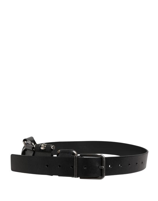  돌체앤가바나 가죽 벨트 BEL9544 BLACK - DOLCE & GABBANA