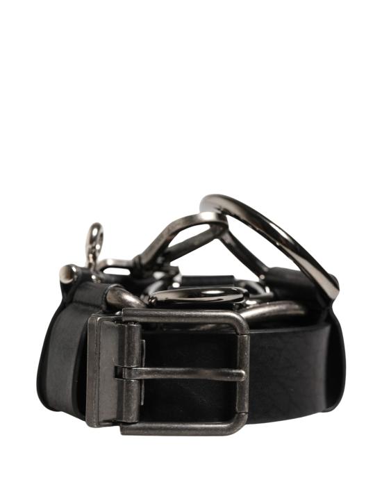  돌체앤가바나 가죽 벨트 BEL9544 BLACK - DOLCE & GABBANA