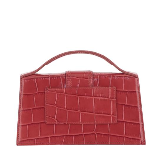 26FW 자크뮈스 라지 밤비노 크로스바디 플랩 백 BAW00007AC07A23470 Red - JACQUEMUS