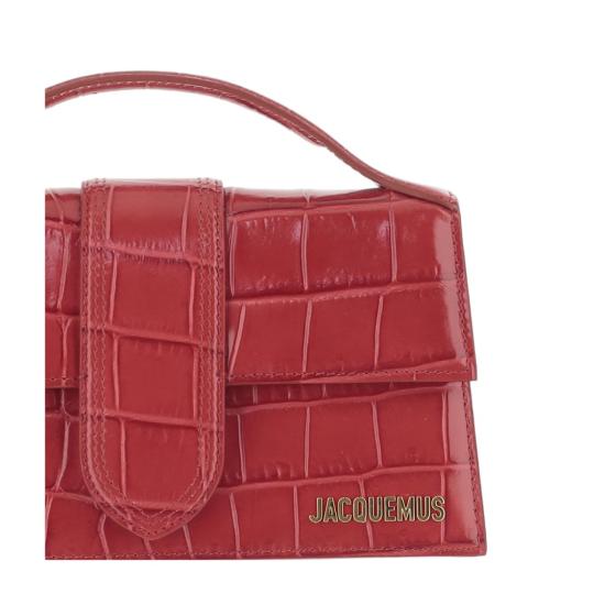 26FW 자크뮈스 라지 밤비노 크로스바디 플랩 백 BAW00007AC07A23470 Red - JACQUEMUS