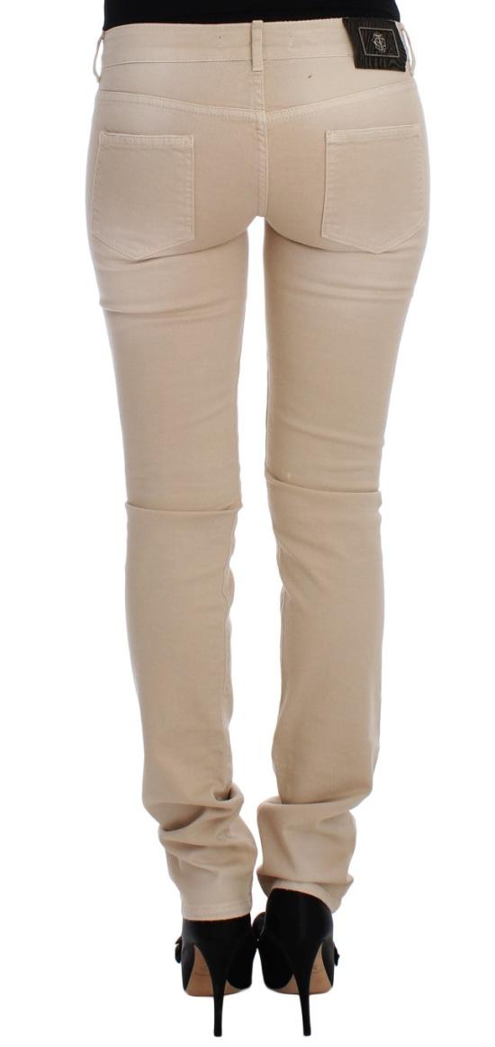  로베르토 카발리 스트레이트 팬츠 SIG18148 BEIGE - ROBERTO CAVALLI
