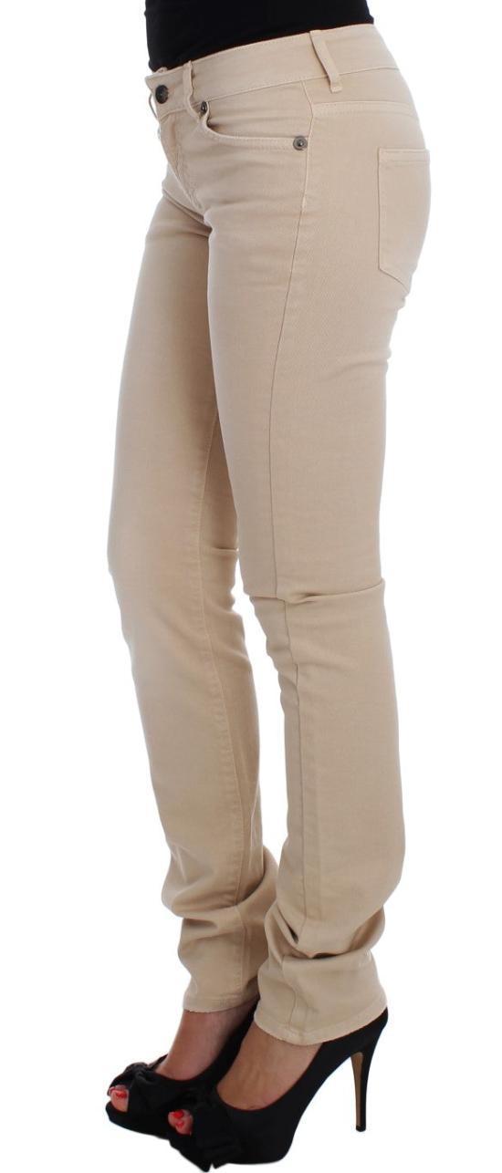  로베르토 카발리 스트레이트 팬츠 SIG18148 BEIGE - ROBERTO CAVALLI