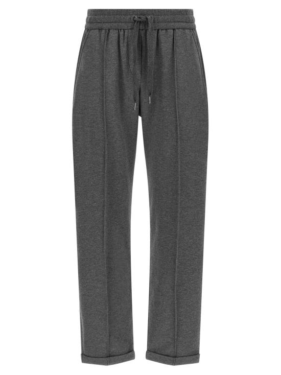 26FW 브루넬로 쿠치넬리 트레이닝/조거 팬츠 BR336927BM GRAY